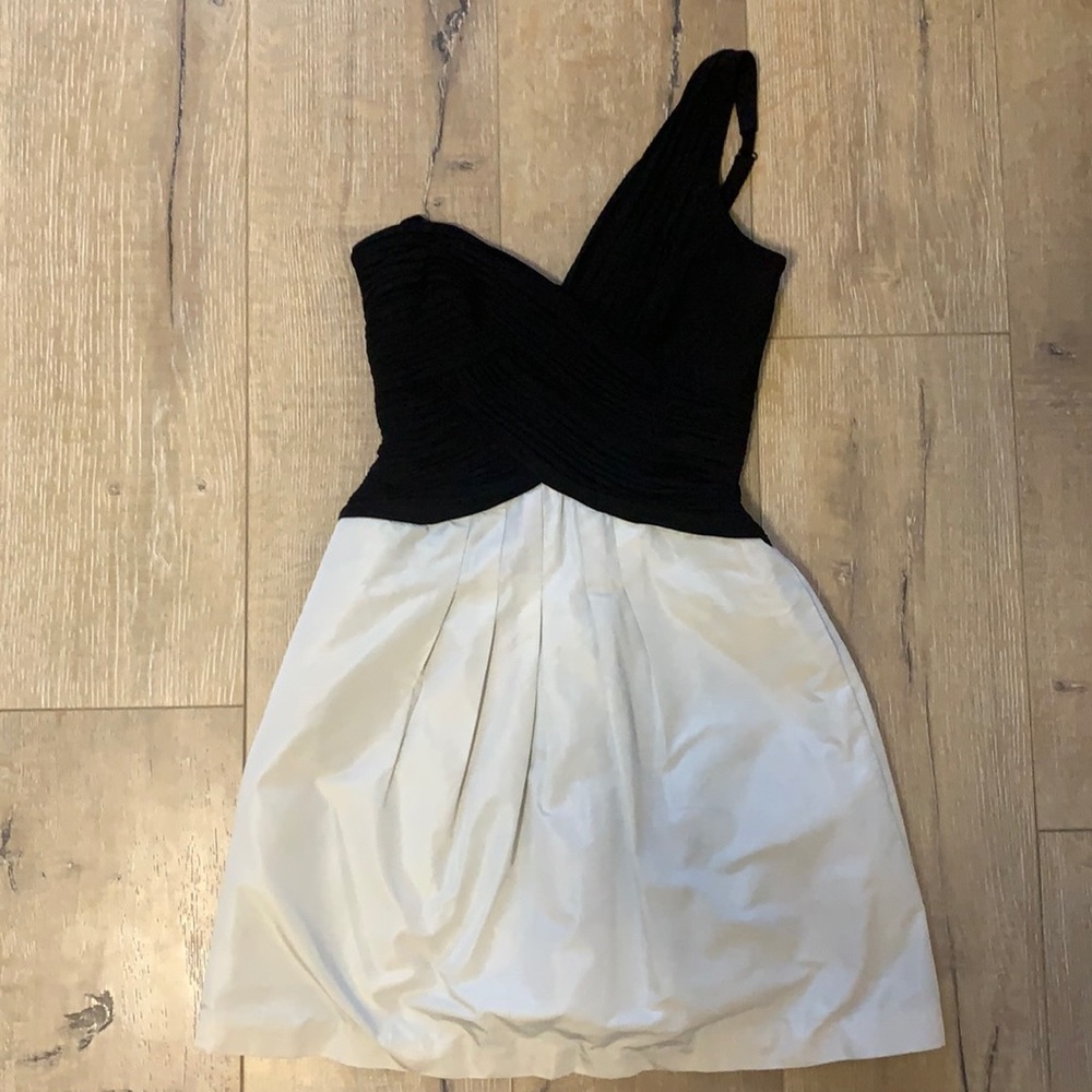 BCBG one shoulder dress
